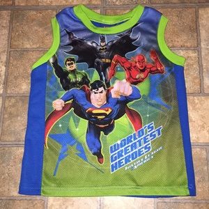 Justice League top for boy